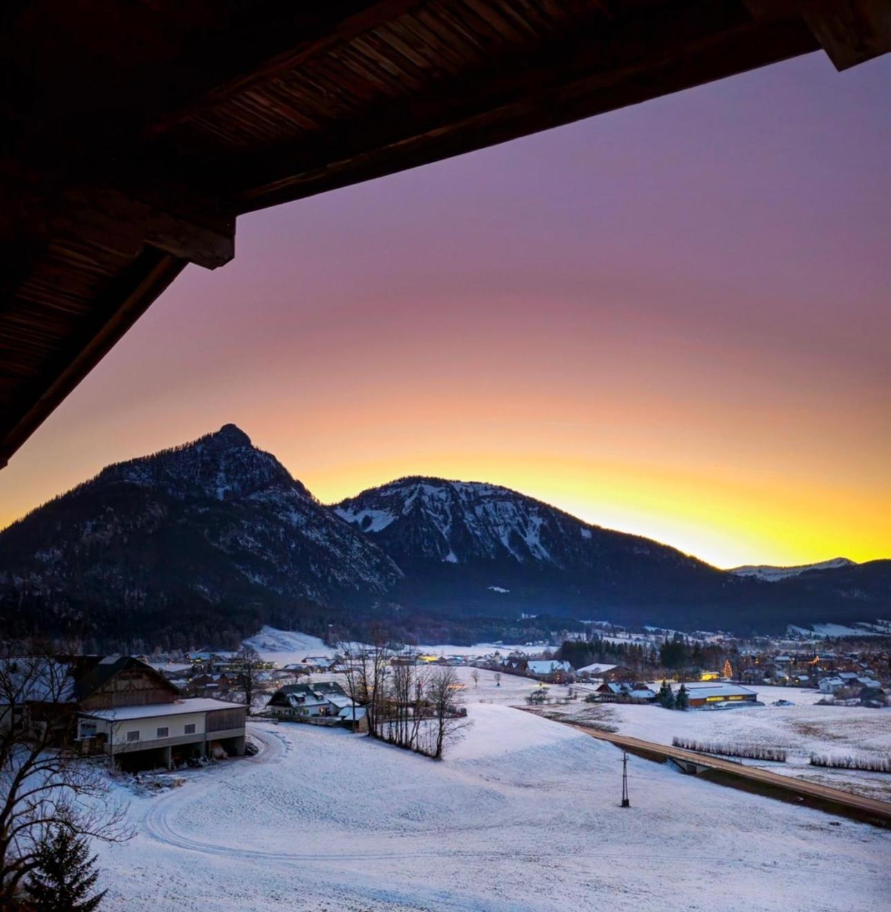 Apartment Sunset Am Wolfgangsee شتروبل المظهر الخارجي الصورة